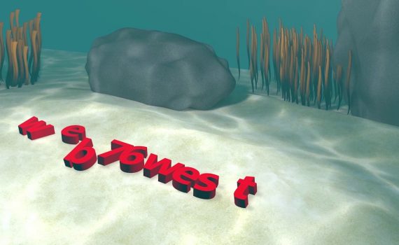 Preview : Logo et fonds sous marins.